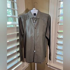 J.B. Holt Men's Gray Dress Shirt